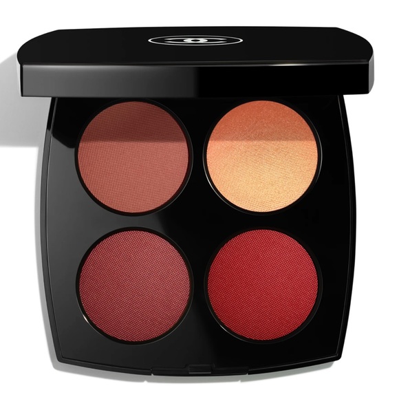 Chanel Les 4 Rouges Yeux Et Joues Eyeshadow and Blush Palette Limited Edition - Picture 1 of 9